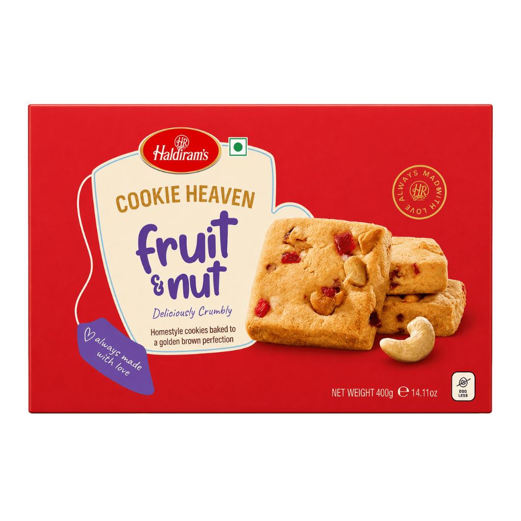 Haldiram Fruits And Nuts Cookie 400 g buy online USA - 1